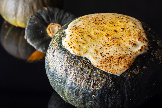 まるごと南瓜グラタン