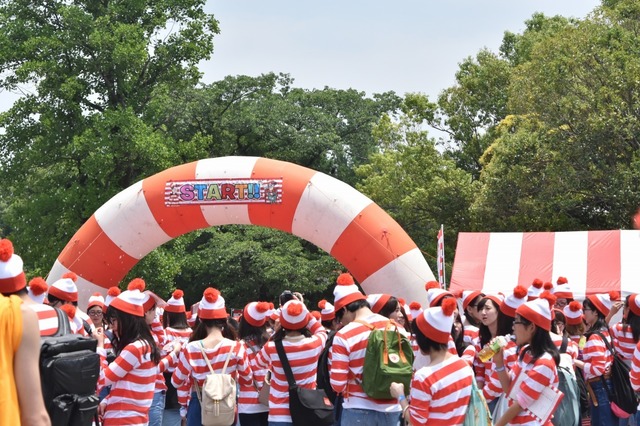 第一ウェーブスタート！