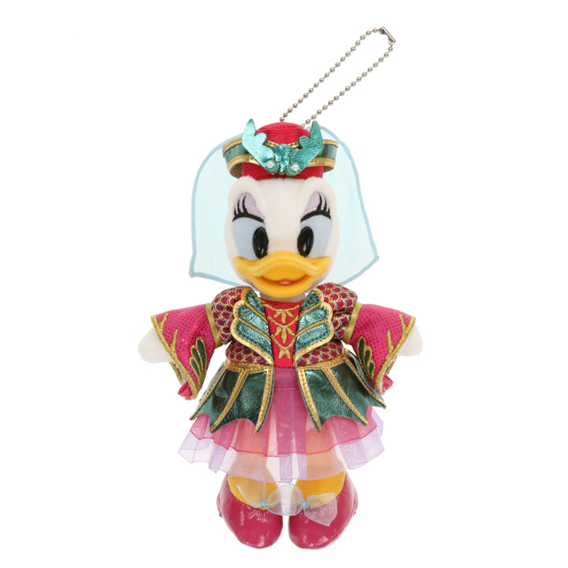 ぬいぐるみバッジ 1,900円|長さ約17.5cm|東京ディズニーリゾート「ディズニー・ハロウィーン」2019 スペシャルグッズ|販売店舗:東京ディズニーシー「エンポーリオ」