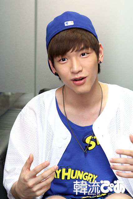 N.Flyingジェヒョン＠「韓流ぴあ 7月号」取材