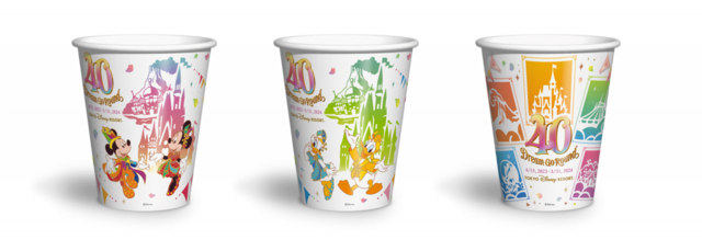 特別塗装機「JAL Colorful Dreams Express」機内品〈紙コップ〉