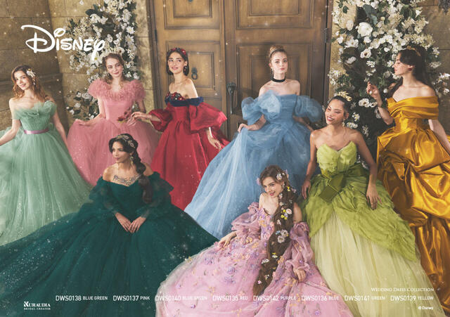 クラウディア「ディズニーウェディングドレス」11thコレクション