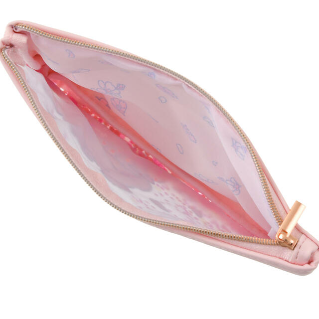 プーさん＆ピグレット ポーチ フラット DISNEY SAKURA COLLECTION 2026 2,400円