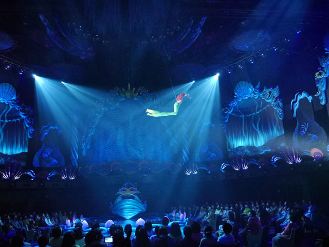 マーメイドラグーンシアター「キング・トリトンのコンサート」／東京ディズニーシー ©Disney