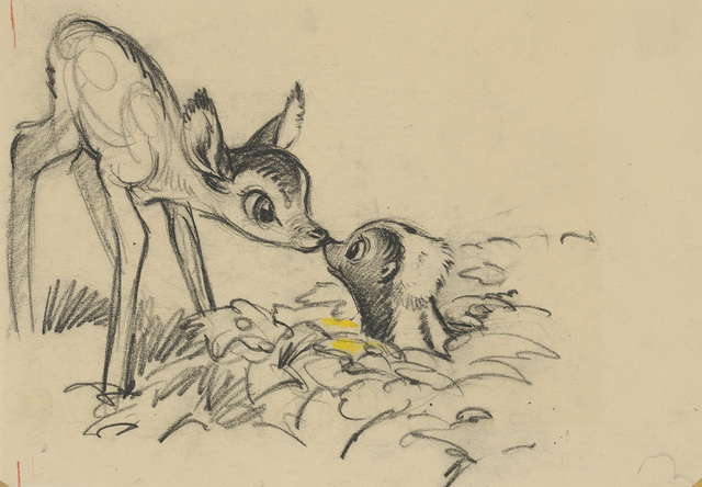 《バンビ》より　1942年