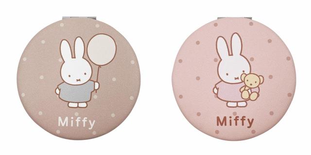 ミラー(左から) BE 風船/PK くまちゃん　各1,430円(税込)