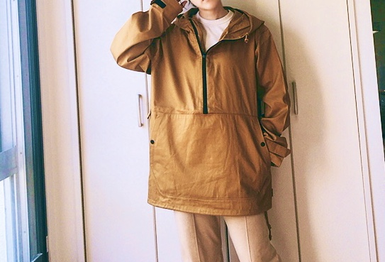 【ワークマン 綿アノラックパーカー】大きめサイズが◎