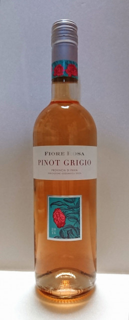 【No.3】【コストコ フィオーレ ロゼ イタリア ピノ・グリージョ 750ml 578円】赤ワインと白ワインの中間といった美しい色が印象的