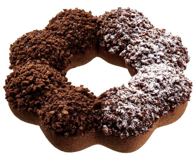 「ポン・デ・ザクショコラ」＜価格：テイクアウト：205円/イートイン：209円＞【【ミスド】ポン・デ・ショコラ、解禁！今年は「ポン・デ・エンゼルショコラ」「ポン・デ・生チョコショコラ」が新登場！】　