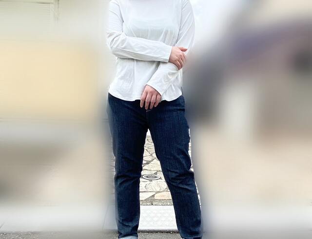 【UNIQLO ソフトコットンラウンドヘムT(長袖)】自然体でいられる1着