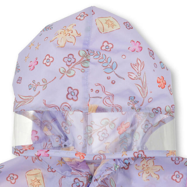 【キッズ用】ラプンツェル＆パスカル キッズ用レインコート リフレクター バッグ入り ロマンティックプリンセス RAINY DAY 3,300円