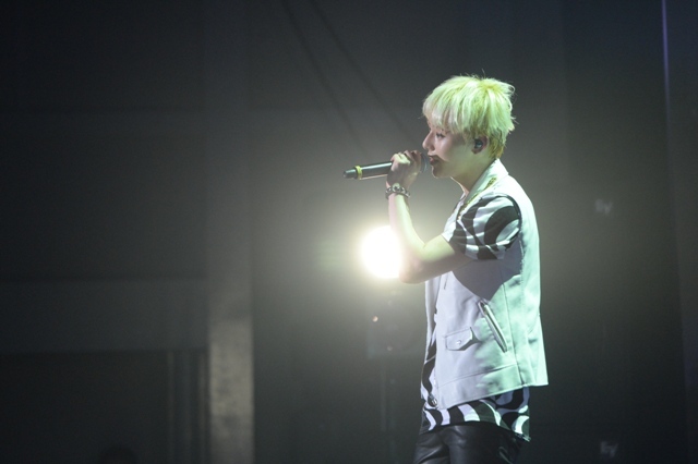 NU’ESTミンヒョン＠恵比寿ガーデンホール　撮影：山本宏樹