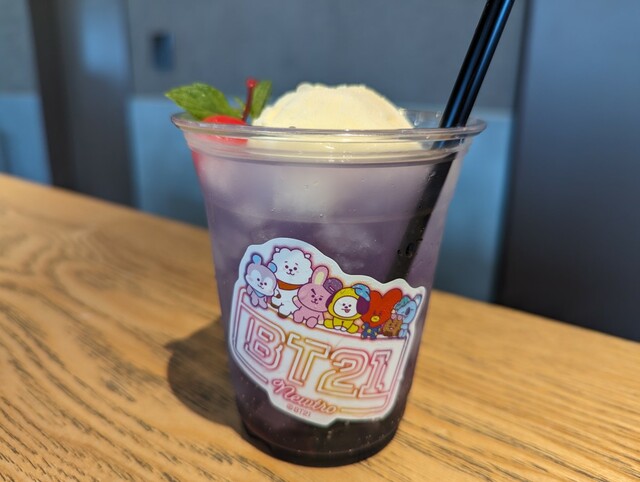 【BT21｜sequence MIYASHITA PARK】「BT21×NEWTRO　サイバーポップソーダ」