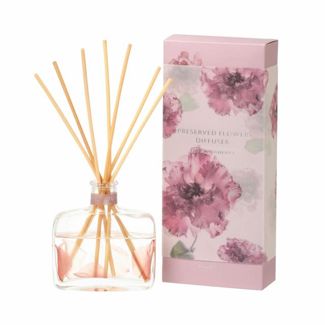 プリザーブドフラワー ルームフレグランス /ピンク(フローラルブーケ/スイートオレンジの香り)¥3,900