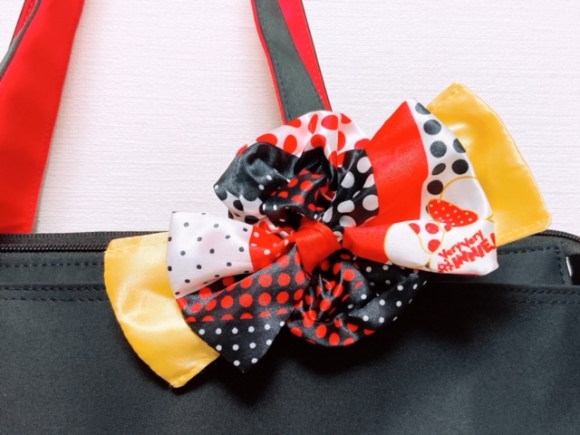 シュシュがお花みたい