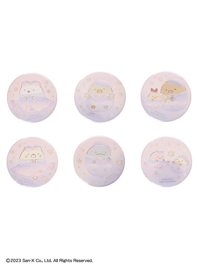 【Maison de FLEUR×すみっコぐらし】「すみっコぐらしコラボ缶バッチ」