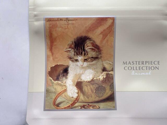 宝石で遊ぶ子猫がかわいい〜！