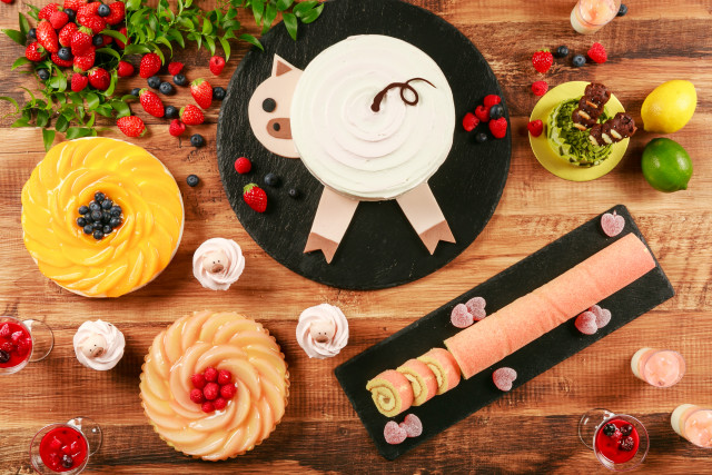 真夏のピーチスイーツブッフェ