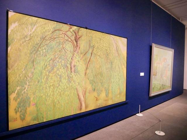 山口華楊《葉桜》1921年　SOMPO美術館