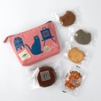 【紀ノ国屋】「紀ノ国屋 ねこスイーツポーチ」ピンク ￥1,652