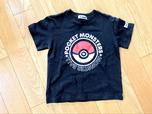 【しまむら　キッズ　半袖Ｔシャツ】ポケモンのモンスターボールも大人気！