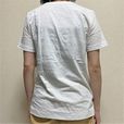 【無印良品 インド綿天竺編みクルーネック半袖Ｔシャツ】腕のラインも透けているかも
