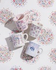 【キャス キッドソン】マグカップ Icon Floral / Lovely London / Swan / Harmony Ditsy 各￥3,850　直径85×H90mm／繊細なアートが彩られたマグカップ