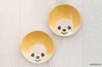 【MASHICO 豆皿 モンチッチ】イエロー（直径約90mm×高さ約20mm）1,760円