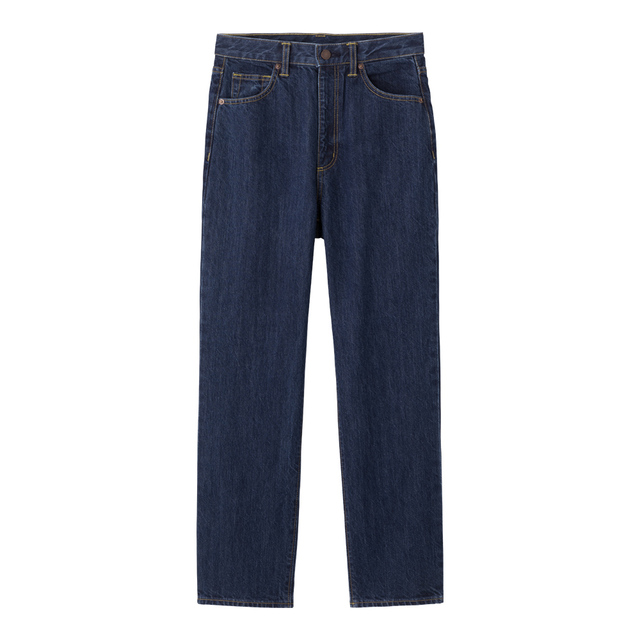 ハイウエストストレートジーンズ