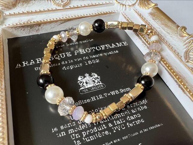 【しまむら ビーズタッセルブレス】1個でも華やか！