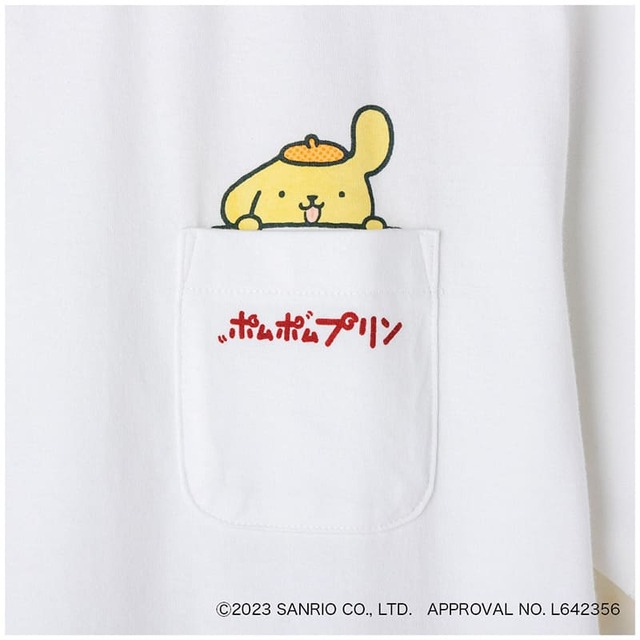 【宝島チャンネル・キャラクターTシャツ】ポムポムプリンのポケットTシャツBOOK