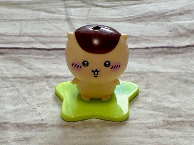 【最新付録 ちいかわガシャポン】いつも飯テロをしてくるくりまんじゅう。つぶらな瞳がキュート！