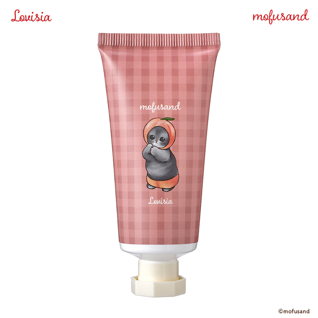 『Lovisia mofusandマスコットハンドクリーム』ももの香り:価格1,100円(税込)