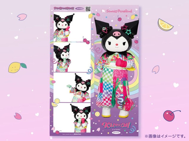 プリント写真「Photoism」(＃セルプリ)_「 キャラクターフレーム」フォトブース