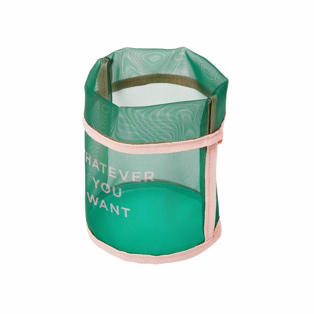 【Francfranc（フランフラン）】クラルテ メッシュバスケット グリーン Sサイズ