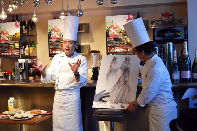 「TOKYO SWEETS CORECTION」スイーツ先行試食会/スイーツ×ファッションのコラボレーション