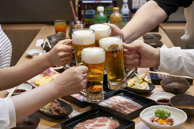 飲み放題もあり！
