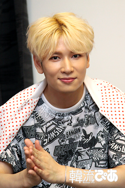 CROSS GENE・セヨン＠『韓流ぴあ』取材中