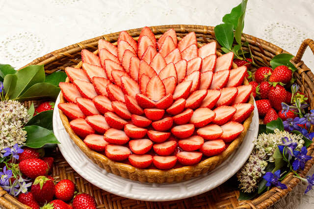 「福島県産 斎藤農園 “ゆうやけベリー”のタルト」