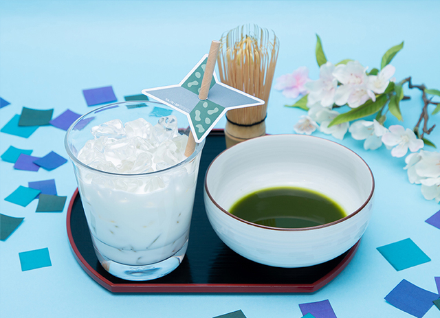 乱太郎のお抹茶ミルク