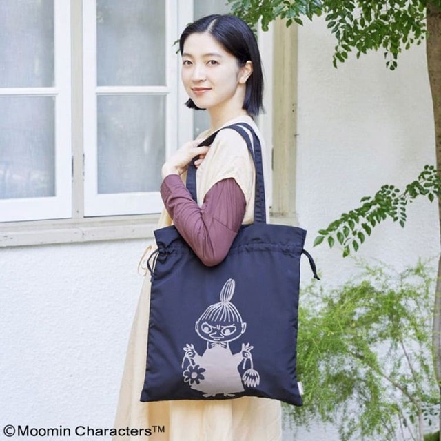 【MOOMIN 2WAYで持てる! 軽くてBIGなトートバッグ BOOK】便利で大人かわいいリトルミイのトートバッグ