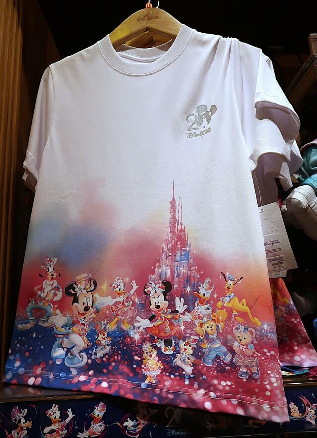 香港ディズニーランド20周年グッズ Tシャツ