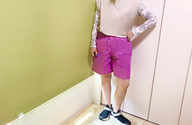 【ワークマン レディースソロテックス(R)使用シーンレスノースリーブTシャツ】下に長袖を着るのでLサイズを選択