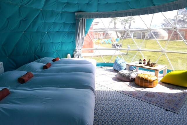 【TACO GLAMP THE MEXICO】ドームテント