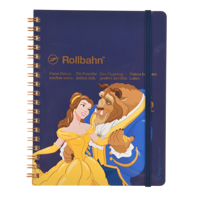 ロルバーンポケット付きメモ ＜ベル&野獣＞　935円 (税込み)