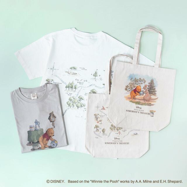 オーガニックコットンＴシャツ (全2種類)｜各4,290円　トートバック (全2種類)｜各2,310円