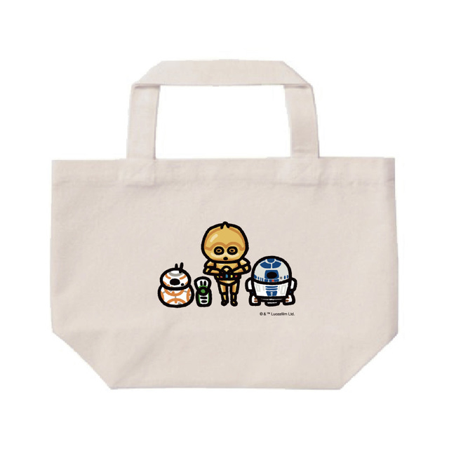 【D-Made】トートバッグ カナヘイ画♪スター・ウォーズ ドロイド「申し訳ありません・・・！！」4,290円 (税込)