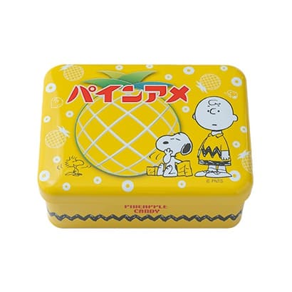 【スヌーピー×パインアメ「スヌーピー パインアメ缶 15粒入り」税込1,430円】パインアメ缶も再販されます!