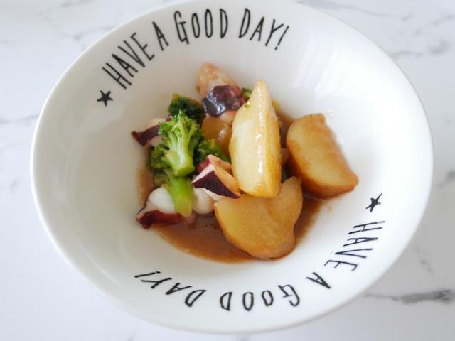 無印良品『フライパンで作るミールキット』たことブロッコリーのアヒージョ