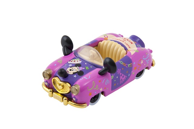 ディズニービークルコレクション〈トミカ〉幅約3×長さ約6.5×高さ約2.5cm　1200円